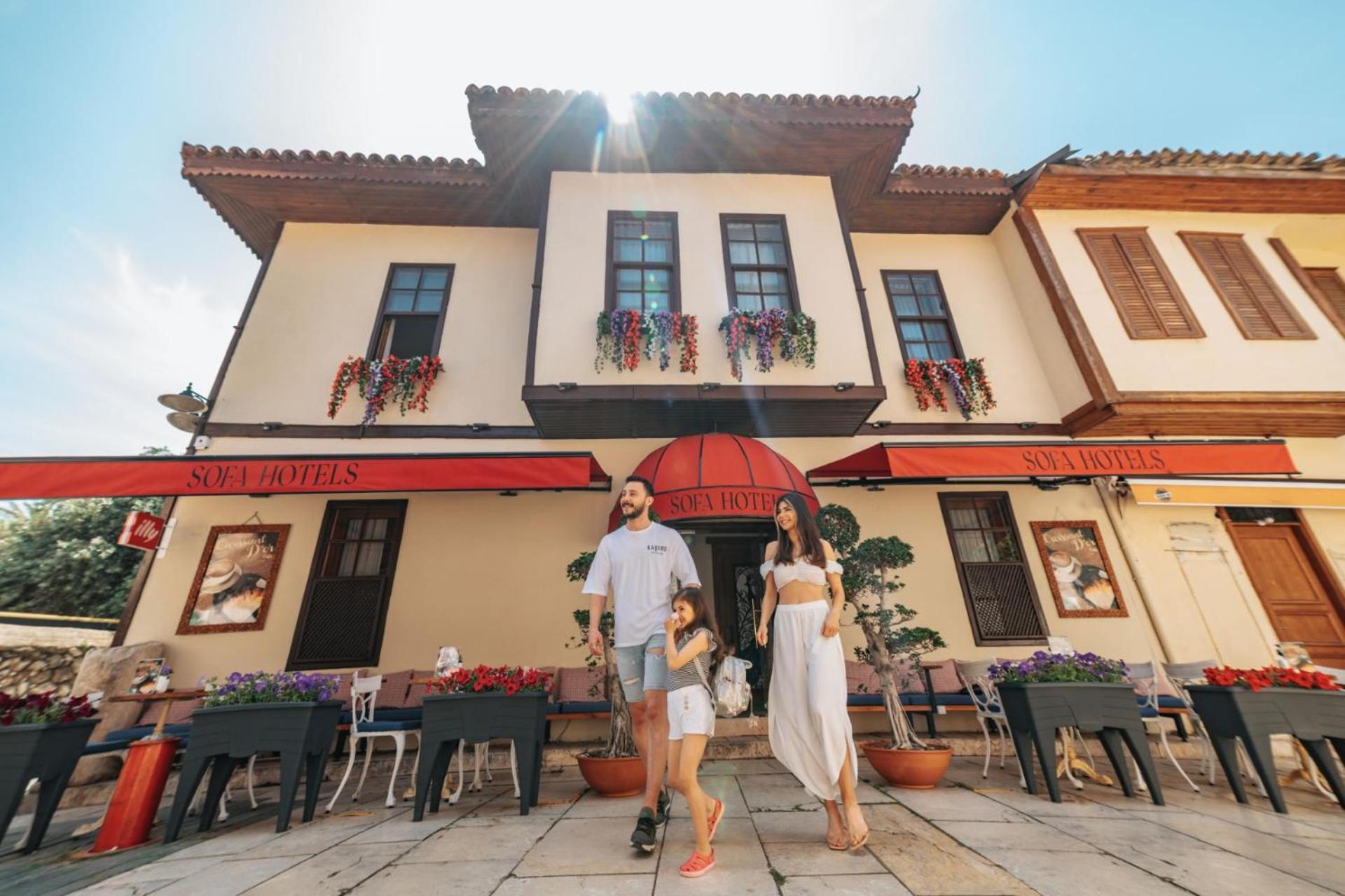 Sofa Hotels Kaleici Antalya Exterior photo